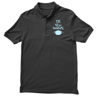 The New Normal Mask Est. 2020 Graphic Novelty Pandemic Gift Sweatshirt Men's Polo Shirt | Artistshot