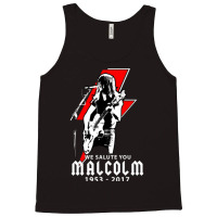 Malcolm Young Malcolm Young  We Salute You Tank Top | Artistshot