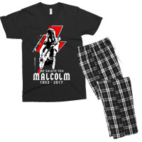 Malcolm Young Malcolm Young  We Salute You Men's T-shirt Pajama Set | Artistshot