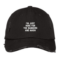 I'm Just Here For The Bangers And Mash Sausage Food Dish Premium T Shi Vintage Cap | Artistshot