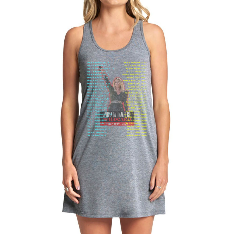 Miranda Lambert Tour 2019 2020 Back Tank Dress by cetuakiop880816rk | Artistshot