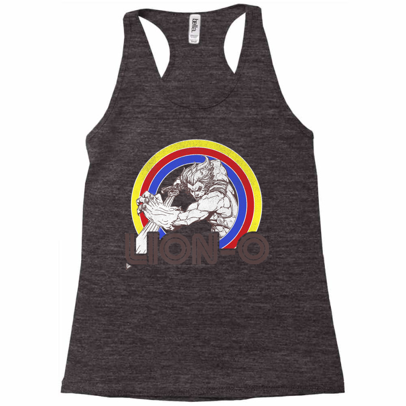 Thundercats Lion O Retro Rainbow Premium T Shirt Racerback Tank by cm-arts | Artistshot