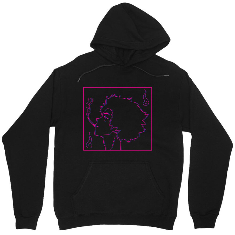 Neon Smoking Samurai Unisex Hoodie by cm-arts | Artistshot