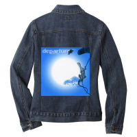 Nujabes And Fat Jon - Departure Ladies Denim Jacket | Artistshot