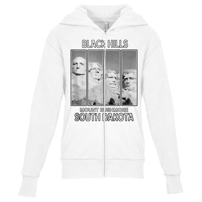 Mount Rushmore Black Hills South Dakota Badlands Souvenir Tank Top Youth Zipper Hoodie by cm-arts | Artistshot