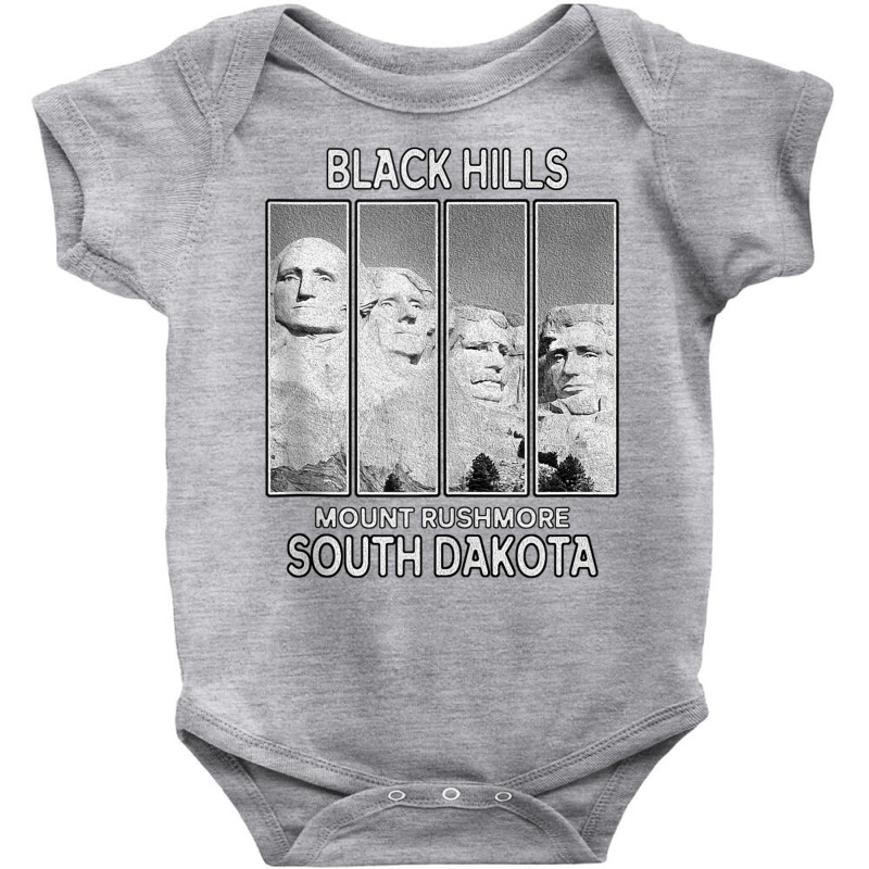 Mount Rushmore Black Hills South Dakota Badlands Souvenir Tank Top Baby Bodysuit by cm-arts | Artistshot