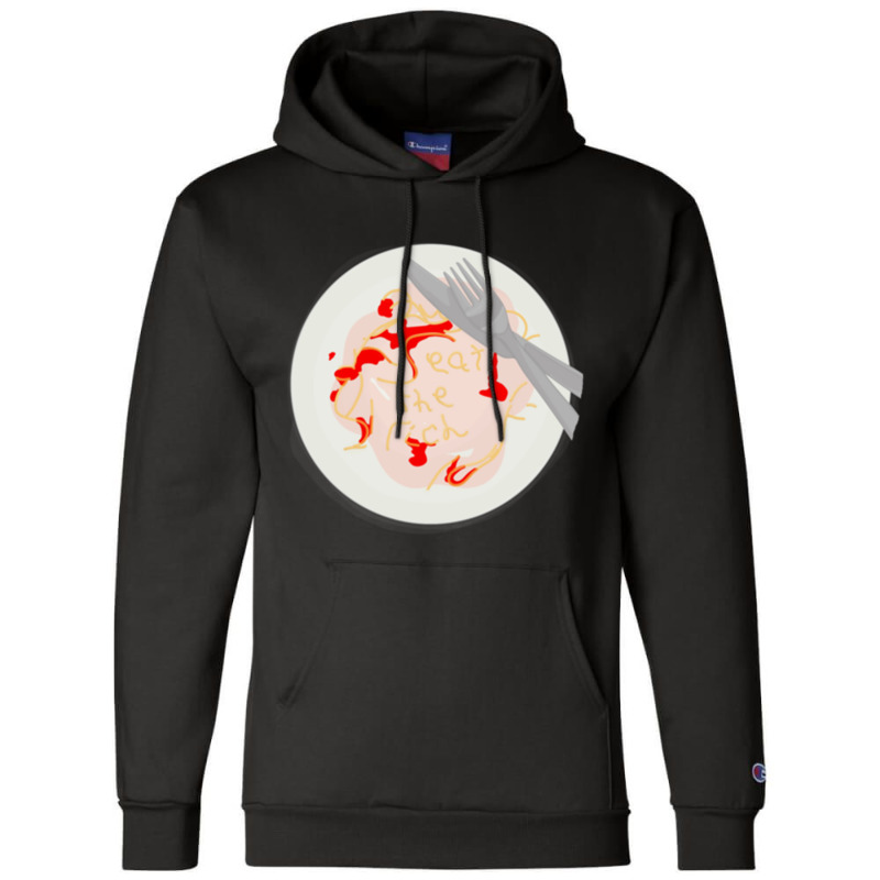 Eat The Rich Spaghetti Meatballs Active Champion Hoodie by SANDRAWILLIAMS | Artistshot