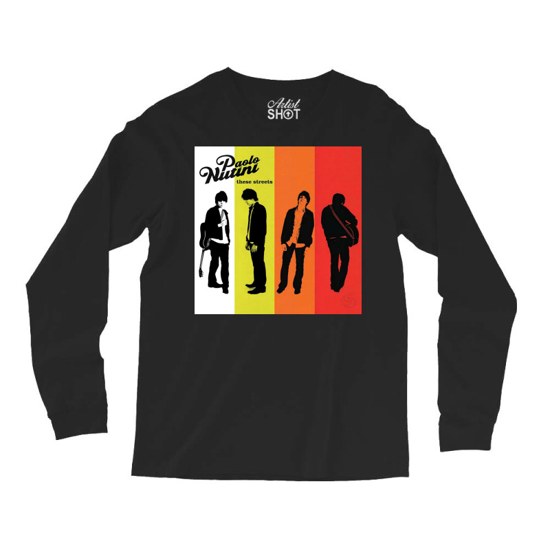 Paolo Nutini Album Art Long Sleeve Shirts | Artistshot