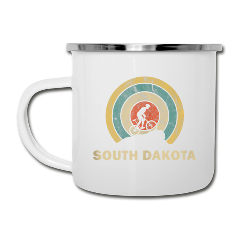 South Dakota Retro Cycling Mtb Tank Top Camper Cup | Artistshot