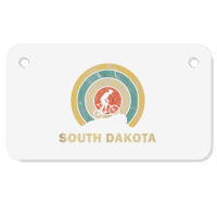 South Dakota Retro Cycling Mtb Tank Top Motorcycle License Plate | Artistshot