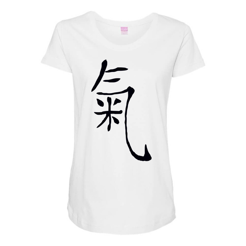 Martial Arts Taijii Qigong Symbol Chi Sign Sweatshirt Maternity Scoop Neck T-shirt by cm-arts | Artistshot