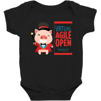 Virtual Agile Open 2020 Premium T Shirt Baby Bodysuit | Artistshot