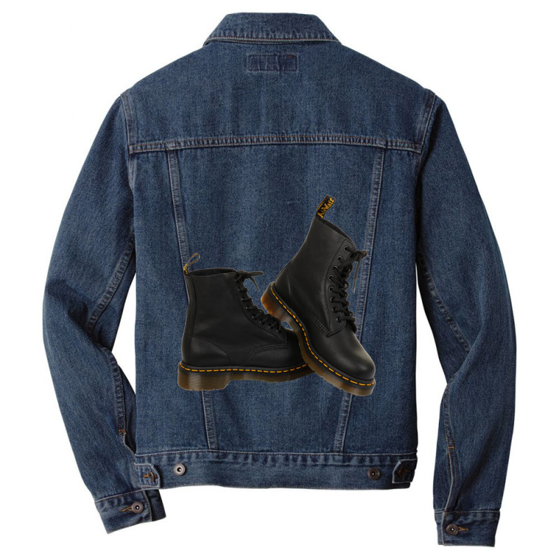 1460 Black Men Denim Jacket by LYNNHUTCHISON-SHOP | Artistshot