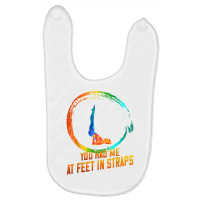 Pilates Had Me At Feet In Straps Funny Saying T Shirt Baby Bibs | Artistshot