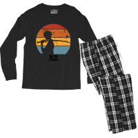 Samurai Champloo Mugen Sunset Silhouette, Mugen Samurai Champloo Black Men's Long Sleeve Pajama Set | Artistshot