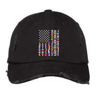 Latin American Flag Hispanic Heritage Month All Countries Vintage Cap | Artistshot