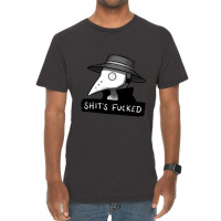 Plague Doctor Diagnosis Vintage T-shirt | Artistshot