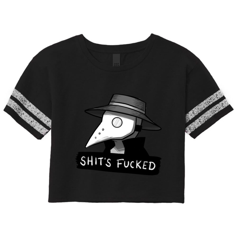 Plague Doctor Diagnosis Scorecard Crop Tee by cm-arts | Artistshot