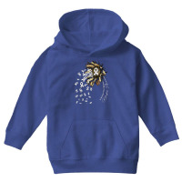 Blindness Survivor  Blindness Awareness Sunflower Nobody Fight Youth Hoodie | Artistshot