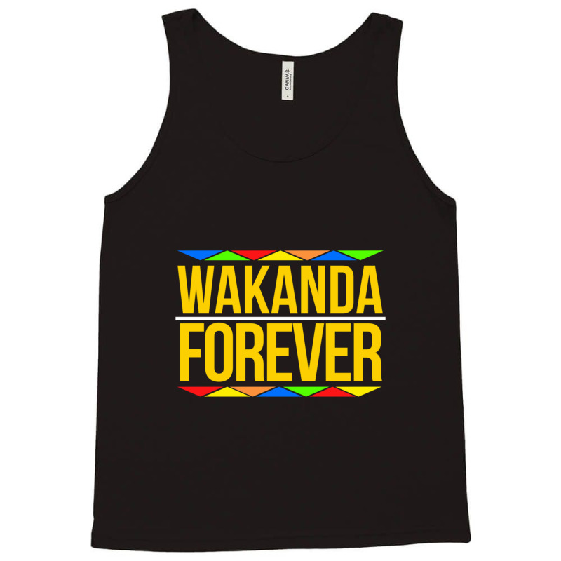 #wakandaforever Tank Top by cm-arts | Artistshot