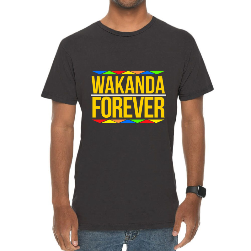 #wakandaforever Vintage T-Shirt by cm-arts | Artistshot