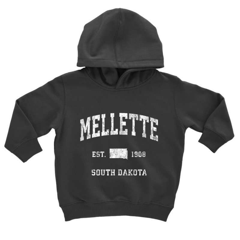 Mellette South Dakota Sd Vintage Athletic Sports Design Tank Top Toddler Hoodie by cm-arts | Artistshot