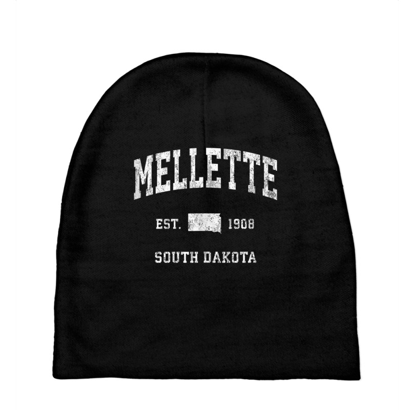 Mellette South Dakota Sd Vintage Athletic Sports Design Tank Top Baby Beanies by cm-arts | Artistshot