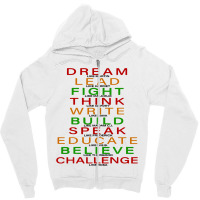 Dream Like Matrin Lead Fight Zipper Hoodie | Artistshot