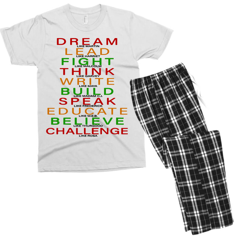 Dream Like Matrin Lead Fight Men's T-shirt Pajama Set by KikoKoi | Artistshot