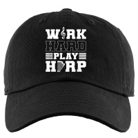 Work Hard Play Harp. Harpist. Harp Player T Shirt Kids Cap | Artistshot