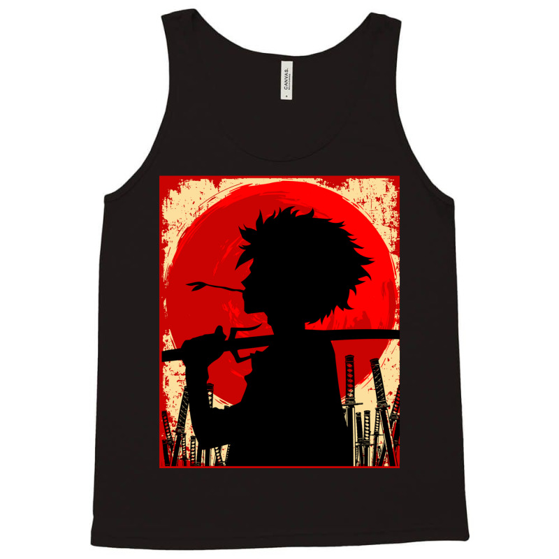 Samurai Sunset Mugen Tank Top by cm-arts | Artistshot