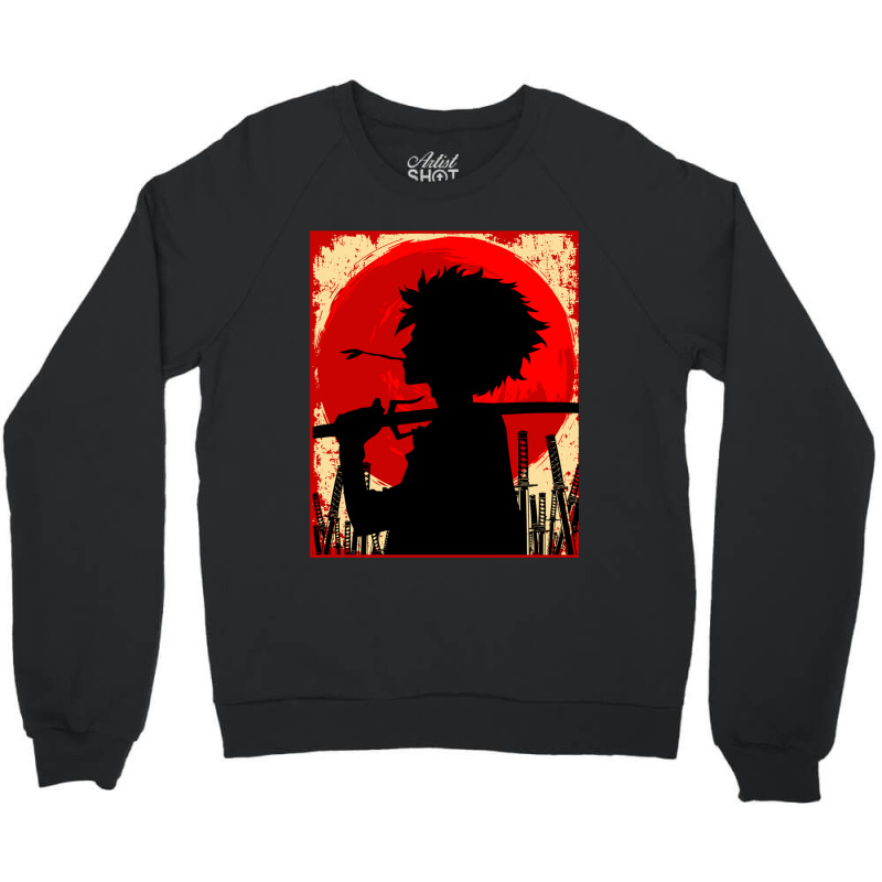 Samurai Sunset Mugen Crewneck Sweatshirt by cm-arts | Artistshot