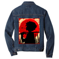 Samurai Sunset Mugen Men Denim Jacket | Artistshot