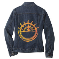 Howls Spell Ladies Denim Jacket | Artistshot