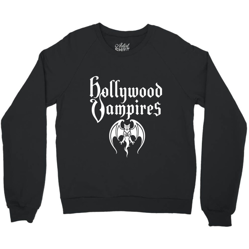 Hollywood Vampires Is An Rock Supergroup Crewneck Sweatshirt by cm-arts | Artistshot