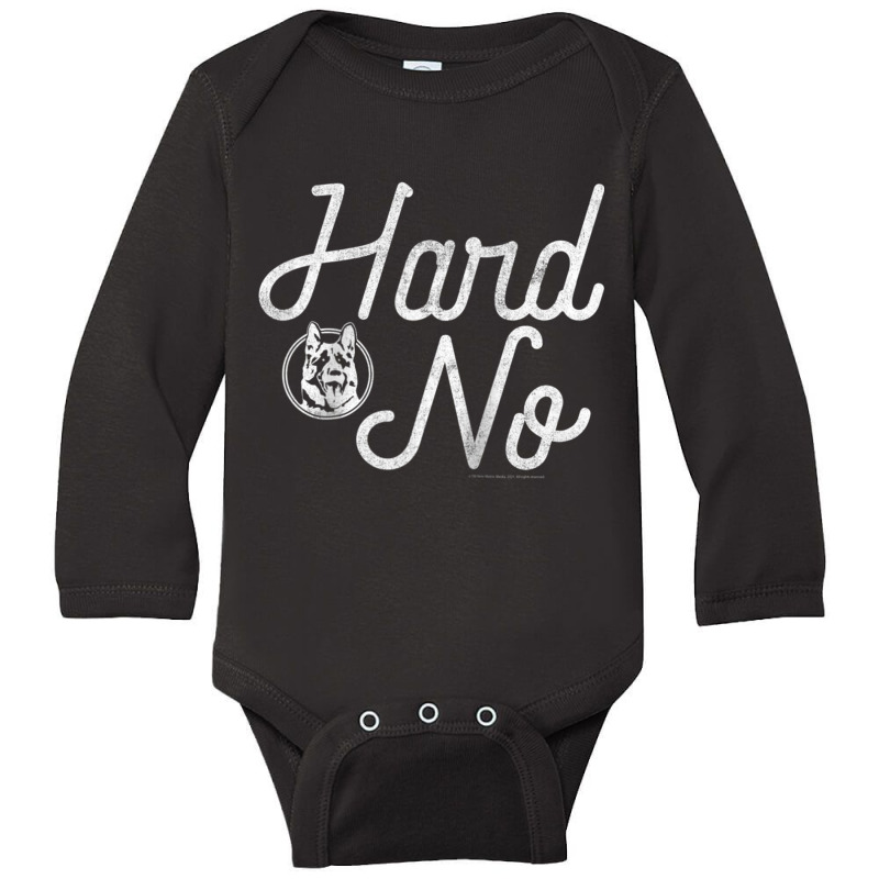 Letterkenny Hard No Raglan Baseball Tee Long Sleeve Baby Bodysuit by cm-arts | Artistshot