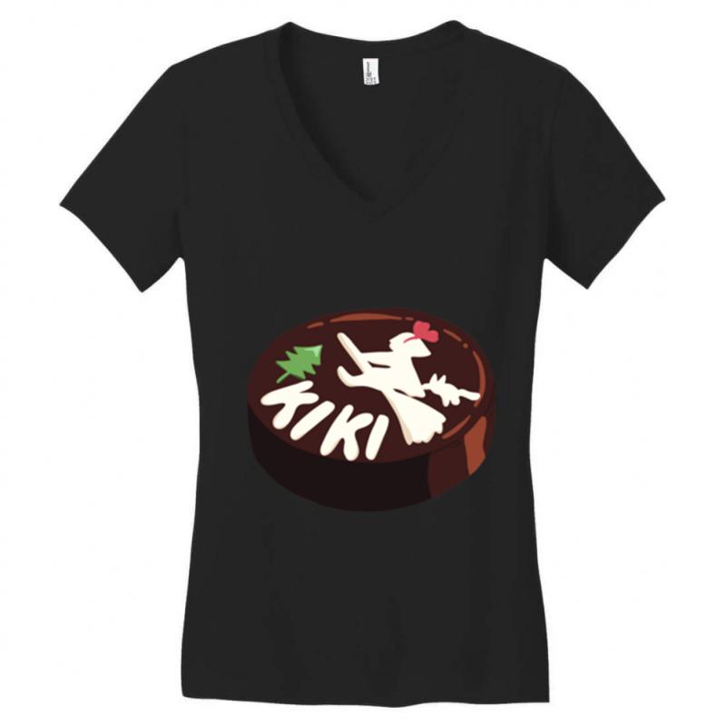 Kiki’s Cake Women's V-Neck T-Shirt by cm-arts | Artistshot