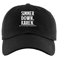 Simmer Down Karen You Cant Speak To Manager Karen Slang Kids Cap | Artistshot