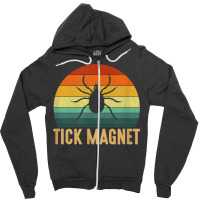 Tick Magnet Camping Tick Magnet Zipper Hoodie | Artistshot