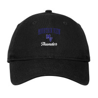 Mountain View High School Thunder Adjustable Cap | Artistshot