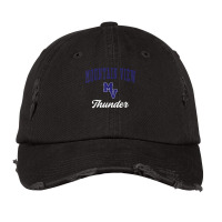 Mountain View High School Thunder Vintage Cap | Artistshot