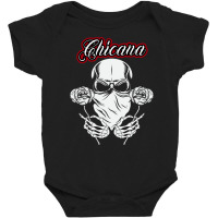 Women's La Chola Hispanic Latino Latinx Chicano Chicana Long Sleeve T Baby Bodysuit | Artistshot