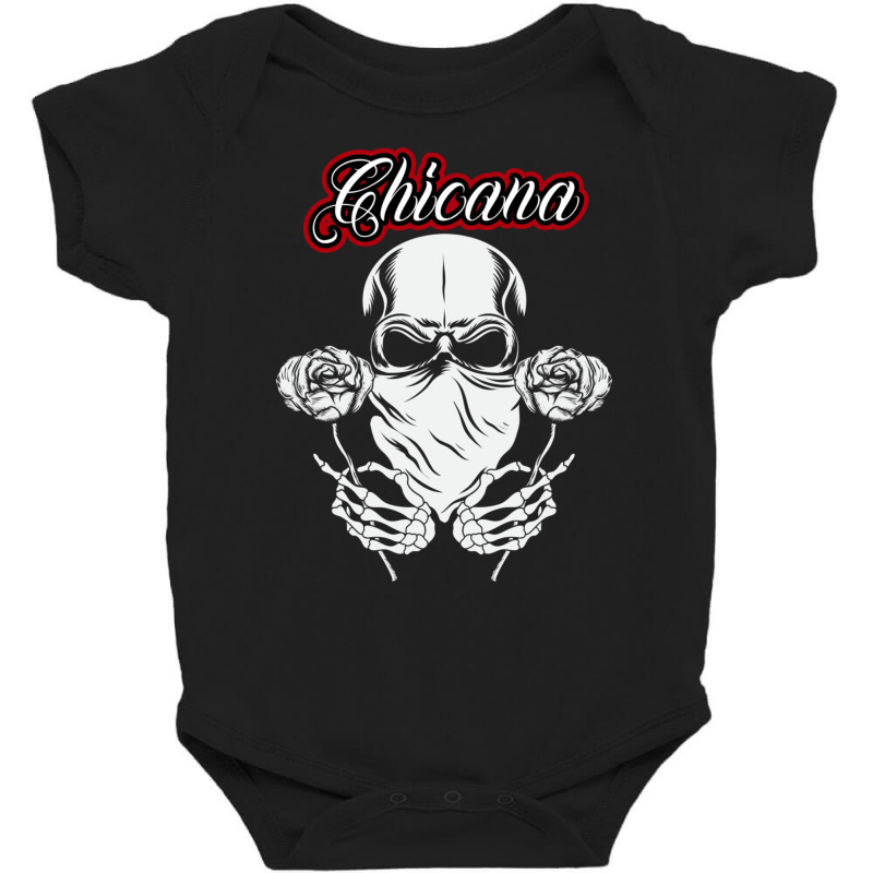 Women's La Chola Hispanic Latino Latinx Chicano Chicana Long Sleeve T Baby Bodysuit by cm-arts | Artistshot