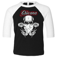 Women's La Chola Hispanic Latino Latinx Chicano Chicana Long Sleeve T Toddler 3/4 Sleeve Tee | Artistshot