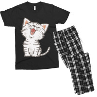 American Shorthair Happy Men's T-shirt Pajama Set | Artistshot