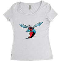 Delaware State Hornets Women's Triblend Scoop T-shirt | Artistshot