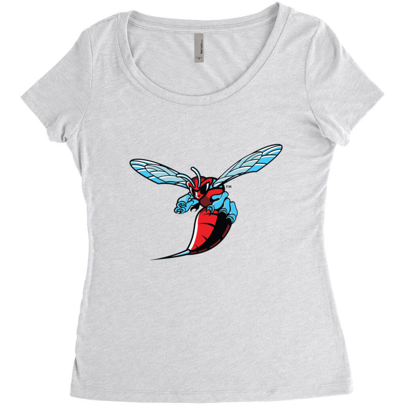 Delaware State Hornets Women's Triblend Scoop T-shirt | Artistshot