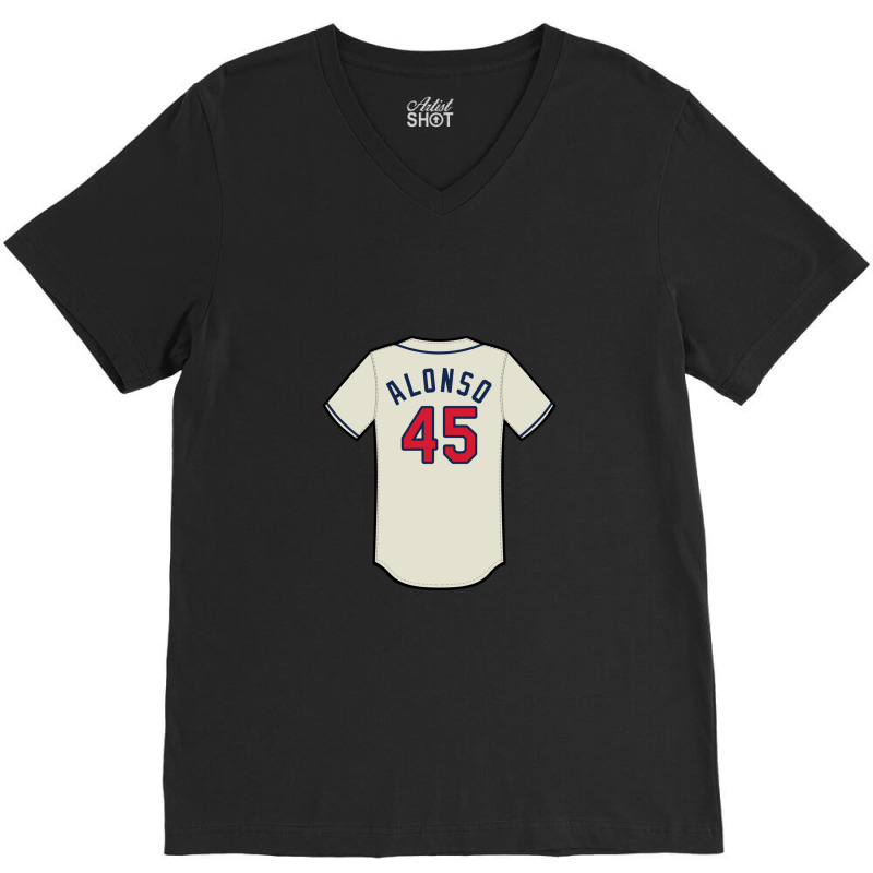 Yonder Alonso Jersey V-neck Tee | Artistshot