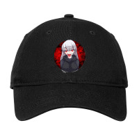 Anime Vampire Girl Halloween Adjustable Cap | Artistshot