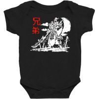 Japanese Warrior Samurai Ninja Art Kanji Design T Shirt Baby Bodysuit | Artistshot